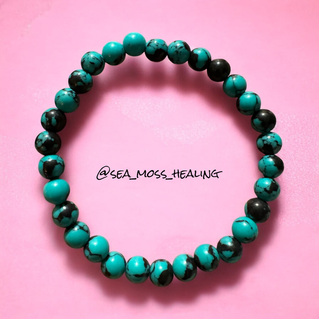 Turquoise Bracelet 7” (6mm)