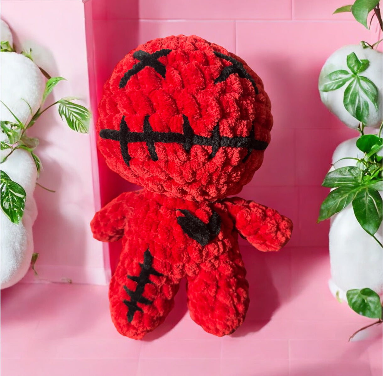 Crochet Healing Buddy Plushie – 9”