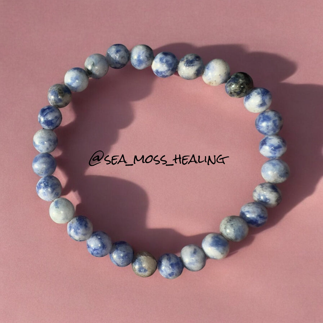 Sodalite Bracelet 7” (6mm)