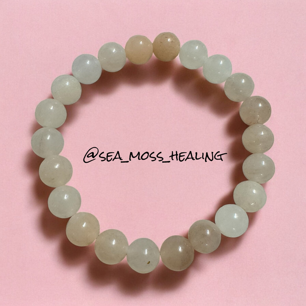 Moonstone Bracelet 7” (8mm)