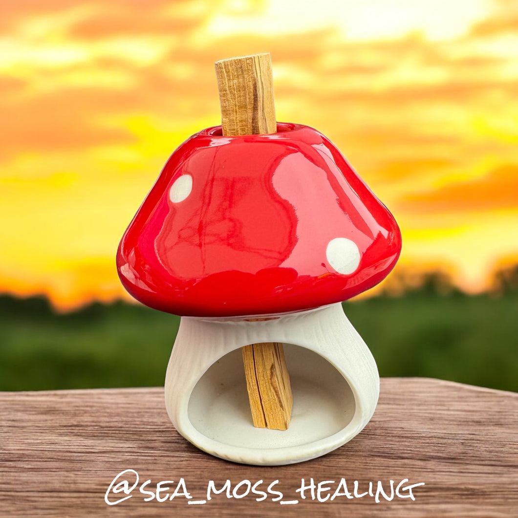 Mushroom Palo Santo Burner