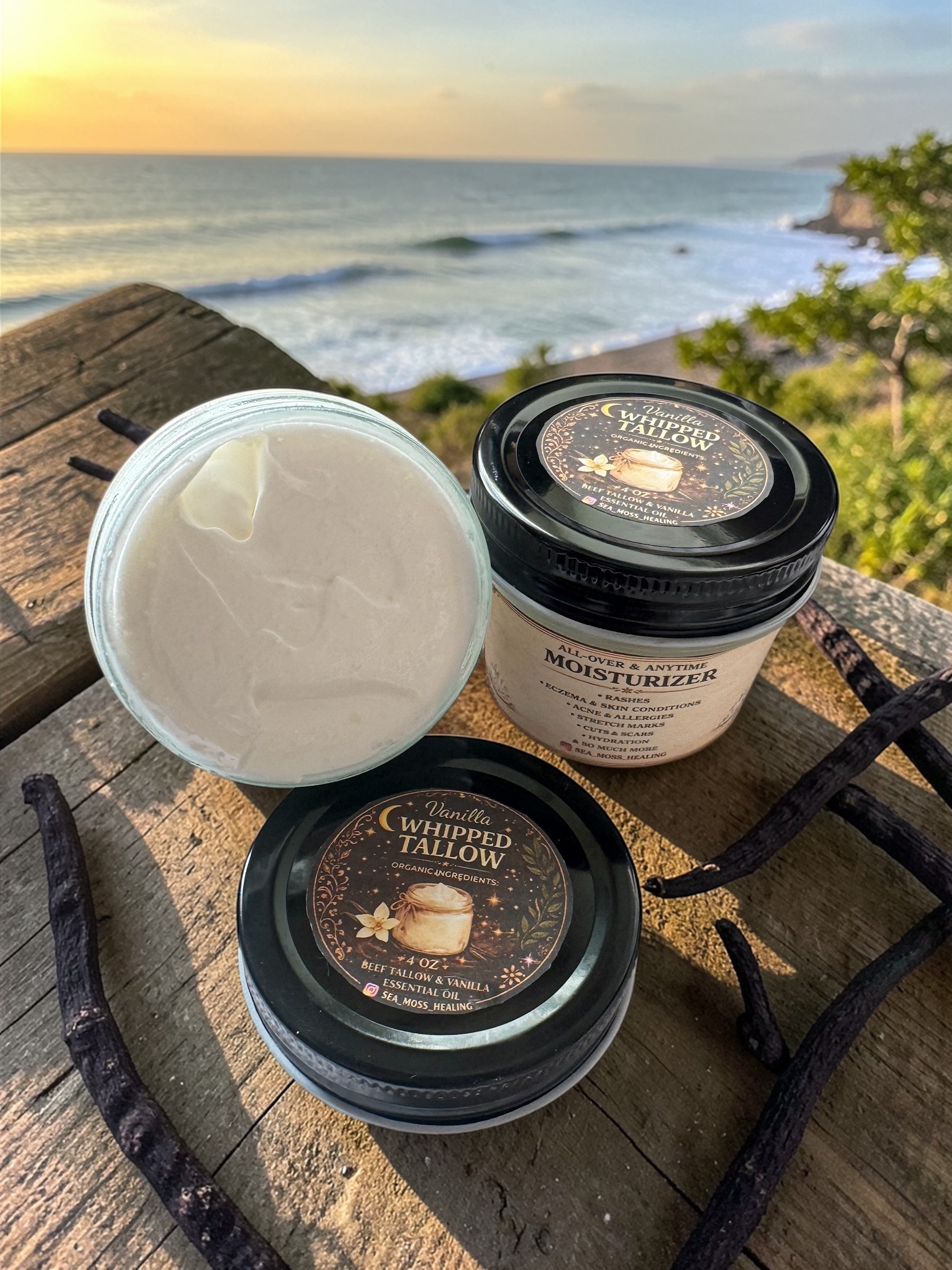 Whipped Beef Tallow Vanilla (4 oz)