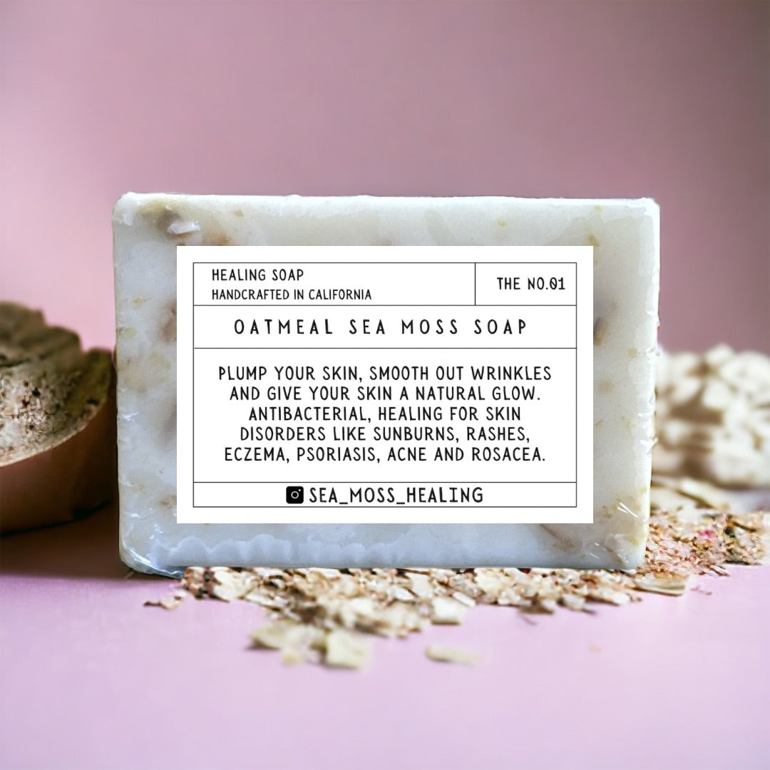 Sea Moss Oatmeal Soap