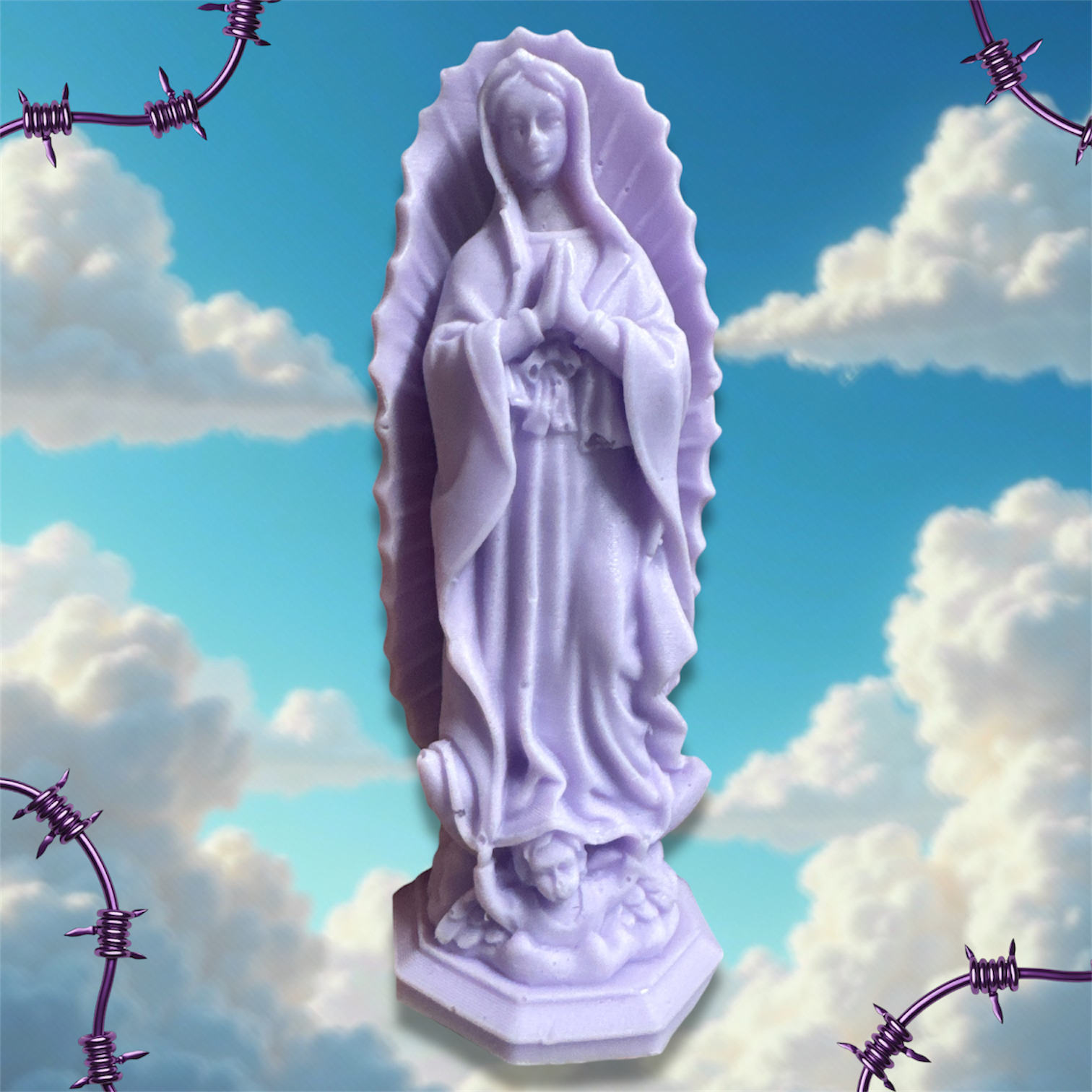 Guadalupe Seamoss Soap 6” Lavender