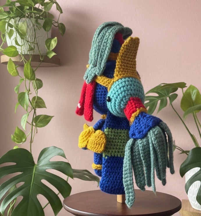 Huitzilopochtli Crochet Plushie