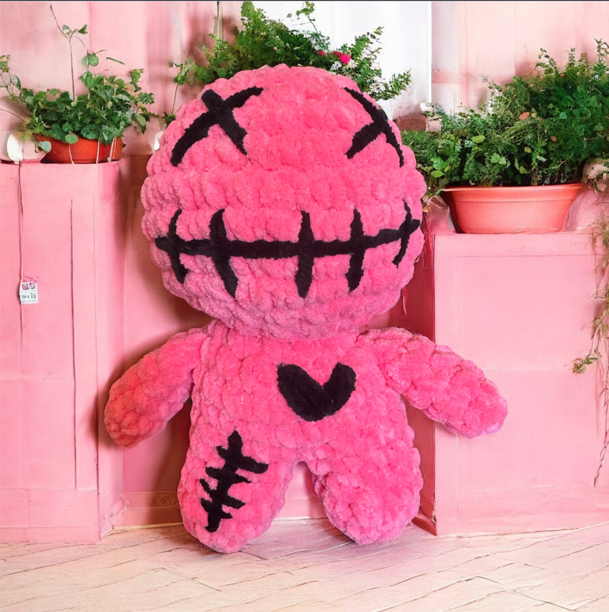 Crochet Healing Buddy Plushie – 9”
