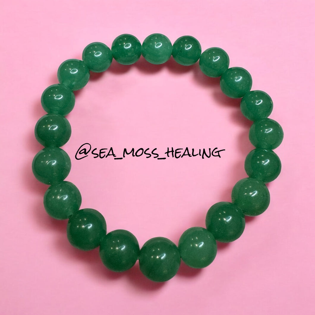 Green Aventurine Bracelet 8” (10mm)